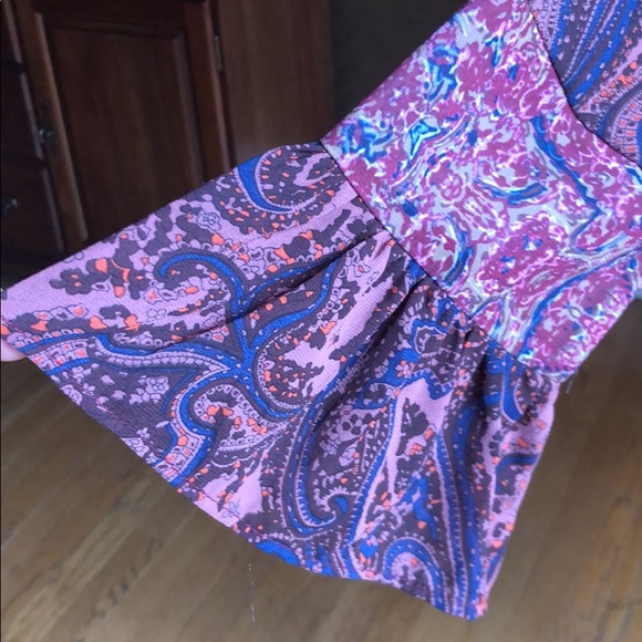 Altar’d State Paisley Ruffle Blouse - Picture 2 of 5